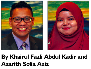 Khairul Fazli Abdul Kadir and Azarith Sofia Aziz