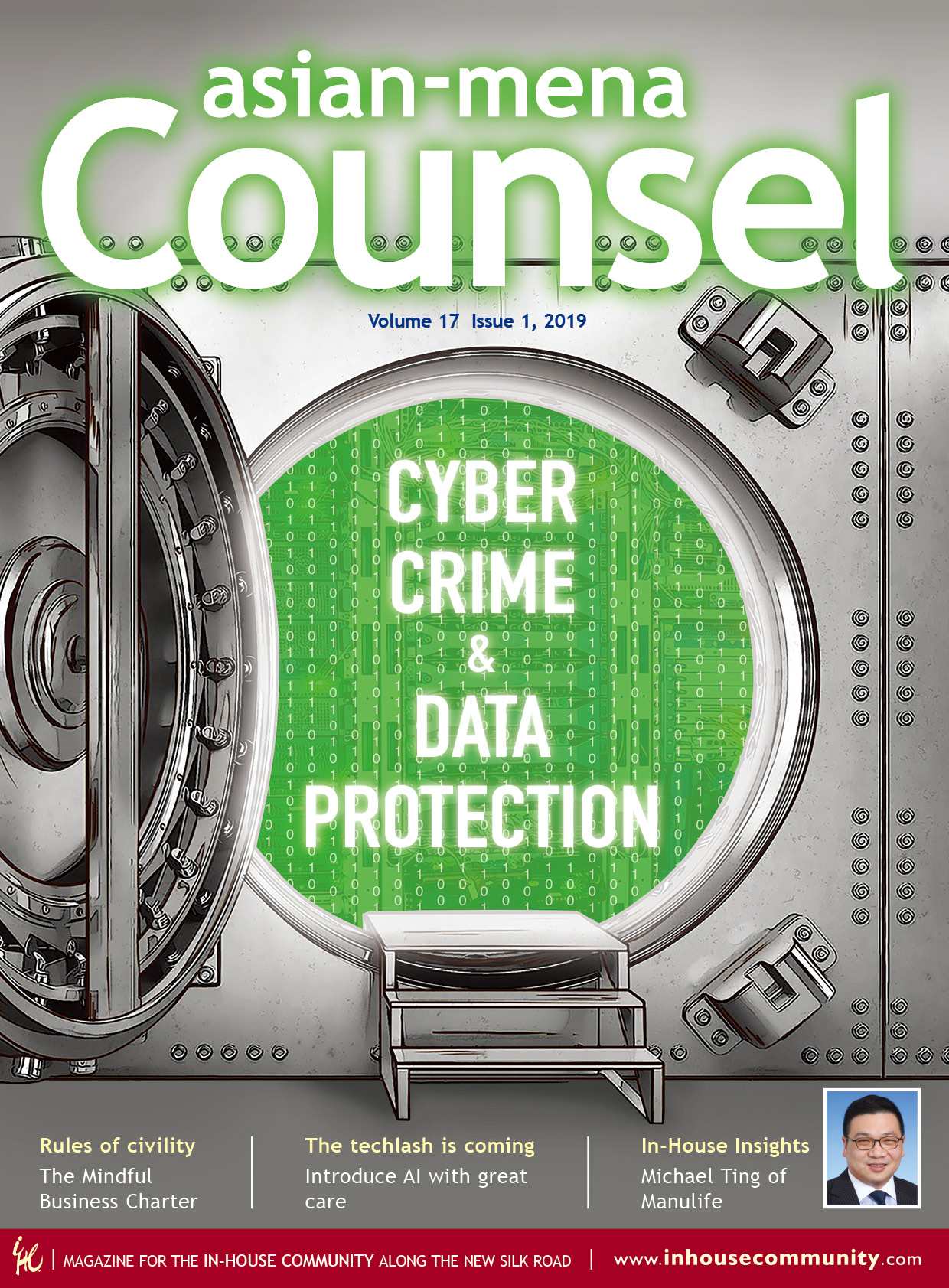 Asianmena Counsel Magazine Nov 2019 including Cyber Crime & Data